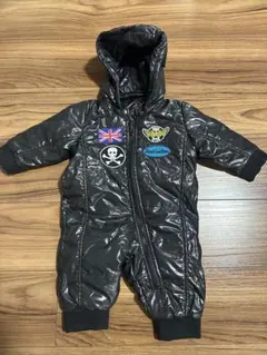 RAD CUSTOM ロンパース　黒　冬　おしゃれ