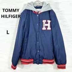 ★美品TOMMY HILFIGER トミーヒルフィガー ジャケット L ネイビー