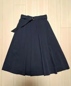 ハニーズ　Honeys　フレアースカート　ネイビー　L