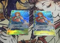 ワンピースカード　ナミ　パラレルセット