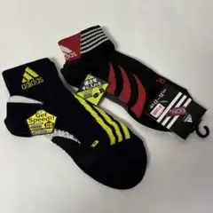 【adidas】靴下 ソックス 21-23cm 2足のサムネイル
