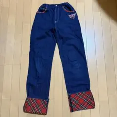 エンジェルブルー デニム チェック Lのサムネイル
