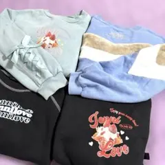JENNIloveジェニィラブトレーナー4点セット140 女の子まとめ売り美品