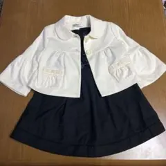キャット　110 卒園式　入園式　発表会　フォーマル　ワンピース　ジャケット