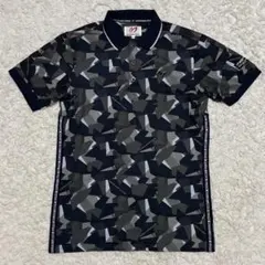 美品✨マスターバニーエディション 半袖ポロシャツ カモフラ 幾何学 ロゴ 5 L