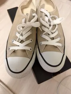 CONVERSE ALL STAR ベージュ スニーカー23㎝