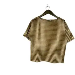 美品 ANAYI アナイ ボーダー Tシャツ プルオーバー カットソー 綿のサムネイル