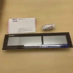 SEIKO 置時計 SQ606G デジタル時計 ゴールド 箱付き - メルカリ