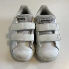 adidas キッズシューズ ホワイト ベルクロ