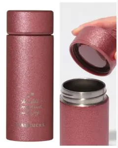 オンライン限定　スタバ　バレンタイン2026　ステンレスボトル　グリッターレッド