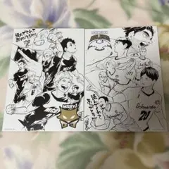 ハイキュー　イラストシート　ありがとうフェア