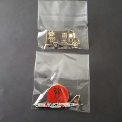 UPS　長野オリンピック　飛行機 トラック　ピンバッジセット【非売品】