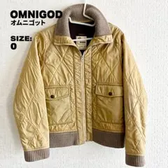 OMNIGOD ジャケット ブルゾン ジャンパー イエロー Mサイズ レディースのサムネイル