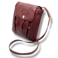 カルティエCartier マストライン ￼ヴィンテージレザーショルダーバッグ