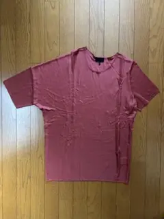 LANVIN 赤 半袖 Tシャツ