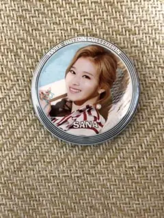 twice SANA 缶バッジ　おまけトレカ付き！