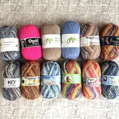 お値下げ中！ Opal Zauberwald 毛糸 8玉セット - メルカリ
