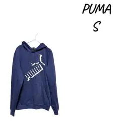 PUMA ネイビー Sサイズ スエットパーカー