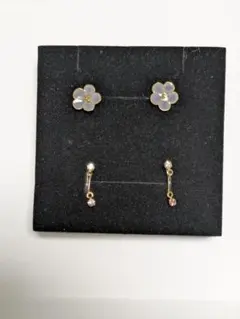 ノンホールピアス　2点セット