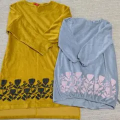 graniph　グラニフ　親子おそろい　ワンピース　130　セット