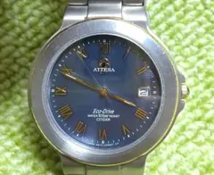 【稼動品レア】CITIZEN ATTESA　メンズ腕時計　エコドライブ　チタン