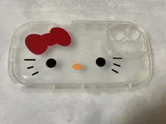 ハローキティ iPhone16 クリアケース 新品未使用 y2k 量産型