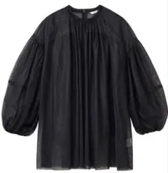 CLANE SHEER TULLE BALLOON SLEEVE TOPSのサムネイル