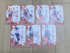 鬼滅の刃　午年 ノベルティ ポストカード コンプリートセット