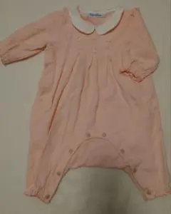 美品　familiar ピンク 襟付き ロンパース