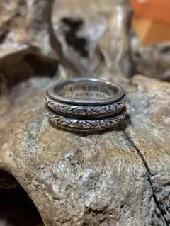 ZOCALO ダブル・アイビー・スピニング・リング　22号