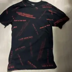 DIESEL テキストプリント Tシャツ 欧米XSアジアM