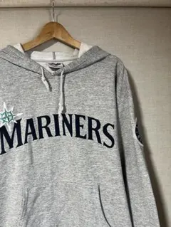 ビンテージ プルオーバーパーカー MLB マリナーズ カナダ製 ストリートのサムネイル