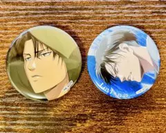 進撃の巨人 リヴァイ 缶バッジ トレーディング