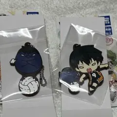 ハイキュー‼︎ にとたんラバーマスコットキーホルダー 【影山飛雄＆カゲガラス】