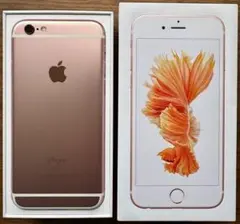 Apple iPhone 6s 64GB 本体 ローズゴールド Simフリー