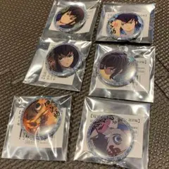 鬼滅の刃 絵巻カフェ 第三期 遊郭編 くじ引き缶バッジ 伊之助 猪子