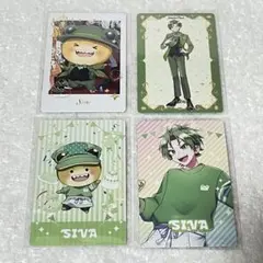 カラフルピーチ トレカ シヴァ からぴち ぷぴぱ 4枚