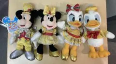 ミッキー ミニー ドナルド デイジー 30周年 ぬいぐるみバッジ ディズニー