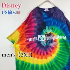 ●T889【US輸入】 ディズニー 半袖 Tシャツ men's【2XL】