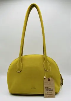 「新品、未使用」TIDEWAY 　タイドウェイ　ハンドバッグ　ヤマブキ　レザー