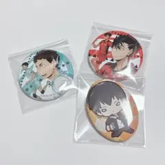 【ハイキュー!!】缶バッジ3個セット