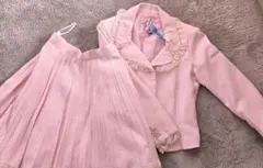 mezzo piano ジャケット　プリーツスカートセットアップ