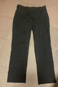 着画あり】M PRADA プラダ ブラックスラックス パンツ ルーマニア製 M