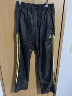 【adidas】CLIMAPROOF ジャージ 黒金 サイズM