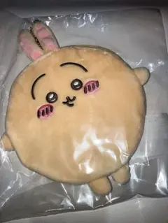 ちいかわ もちっとふわっとコレクションD賞　まんまるポーチ　うさぎ