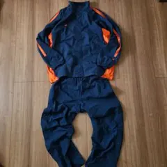 90s Champion Nylon Track Suit Navy