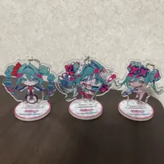 初音ミク　アクリルキーチェーン　RACING MIKU