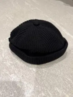BEAMS HEART ブラックニット帽のサムネイル