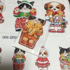 コヤンイサムチョン　　ファブリック　　Xmas ジョーズ&アンコ