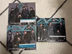 Kis-My-Ft2 HEARTBREAKER C'monova 3種